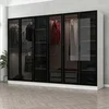Hanah home Ormar Kale 270x210x52cm Belo-Crni