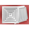 Aluminijumska plafonska rešetka bez regulatora protoka 400x400 ( 10120 )