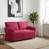 Sofa za dvije osobe Vinska crvena 158 x 83 x 95 cm Baršun