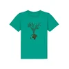 Life-Tree Majica Weltenbaum zelena
