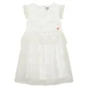 Guess Elegantna obleka K6RK22 WK040 Bela Regular Fit