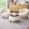 ATELIER DEL SOFA Fotelje i klub stočić Star Cream