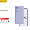 Keklle Maska za mobilni telefon Huawei Nova 7 SE / Huawei Nova 7 SE 5G, Ljubičasto-siva