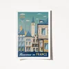 Wallity Poster Bienvenue En France-1959, 42x59,4 cm