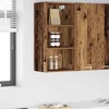 vidaXL Viseča omarica Riga Star les 40 x 29,5 x 80 cm Konstruiran les