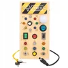 shumee Lesena senzorična Montessori tabla z manipulativnim LED stikalom za luči