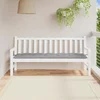 Jastuk za vrtnu klupu sivi 180 x 50 x 7 cm od tkanine Oxford