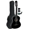Kitara klasična 4/4 črna/komplet s torbo PS510.186 Gewa