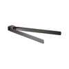 Gedy - Zidni držač za peškire PIRENEI 35,9 cm metalno siva