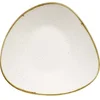 CHURCHILL Stonecast Barley White globok krožnik, trikotne oblike, dolžina: 210 mm (12 kos)