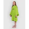 Dryrobe brisača Robe Organic Kids 5-9 Surf Poncho lime green
