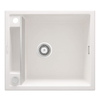 Deante ZRM A103Granitna sudopera Magnetic, Bela