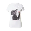 EINSTEIN & NEWTON Majica Peace Dog, bela