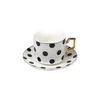 PORCELAN SET ZA KAFU 160ml 6/1 (TUFNE) JH-COF6-4630