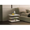 Hanah Home Klub sto Lifon, 50x33x40 cm, Krem