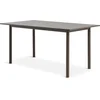 Trpezarijski sto ALSTED 90x160 tamni hrast boja