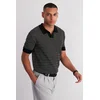 Trendyol Black Limited Edition Relaxed Short Sleeve Polo Neck Knitwear T-shirt