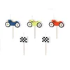 shumee Rojstnodnevne svečke Cars, 2-3 cm, 5 kosov