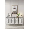 Hanah Home Konzola Puma 150, 150x75x32 cm, Bela