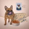 Club 4 Paws Premium vlažna hrana za pse Mini, Komadići govedine i povrće, 85 g