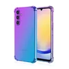 Silikonski ovitek Colorit za Samsung Galaxy A25 5G – vijolična/modra