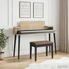 Studio radni stol Hrast sonoma 130 x 36 x 19,5 cm