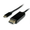 SECOMP Kabl Type C - DisplayPort, M/M, 1m, Crni
