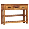Komoda s 3 ladice 110 x 30 x 80 cm od masivnog drva