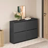 HANAH HOME Cipelarnik Toledo Anthracite