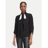 Elisabetta Franchi Bluza CA-178-66E2-V320 Črna Regular Fit