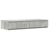 Ladice za krevet s ladicama Betonski sivi 90 x 36,5 x 16,5 cm