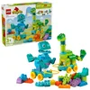 Lego duplo 3in1 dinosaurs on wheels ( LE10451 )