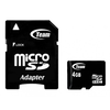 TEAM GROUP Micro SDHC 4GB Class 10+SD Adapter TUSDH4GCL1003 crni