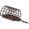 MS Semicrcle Feeder Cage Brown krmilnik