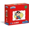 Clementoni Play For Future Picture Cubes Super Friends, 6 kock