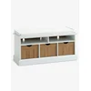 Linea klupa 102x105 cm, hrast