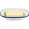 APS Enamelware Skledica 350 ml, bela/modra