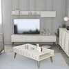 Hanah Home Set TV komoda i klub sto Lyon 3, 4 komada, Krem