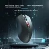 iFlytek Bežični miš, 2.4GHz, Bluetooth, Crni