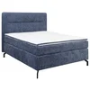 Esposa BOXSPRING POSTELJA 140 cm  x 200 cm , tekstil modra