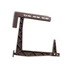 eoshop Držalo za škatlo HERKULES balkon nastavljiv rjav