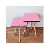 Hanah Home Club set stolova, 2 dijela, roze-bijela