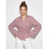 Bianco Lucci Bluza Hemden rdeča/bela
