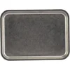 FINE 2 DINE pladenj, 15 mm, dolžina: 220 mm, širina: 160 mm, srebrn (6 kos)