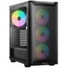 BeQuiet! PURE BASE 501 LX Black, Four pre-installed Light Wings LX PWM 140mm fans, ARGB controller and ARGB-PWM hub for 6 fans, Ready for water cooling radiators up to 360mm , BGW78
