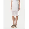 PINKO Midi krilo Trivor 104892 A2EB Bela Regular Fit