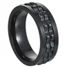 Prstan Iker - črn / 62 mm KP32060