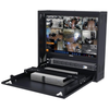 Rek crni dvr box za zid 560×540×150mm