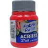 Acrilex 4140541 Barvilo za tekstil 37 ml Bright Red