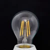 LED-žarnica Lindby, žarilna nitka, E27, 4 W, prosojna, 2700 K - Steklo